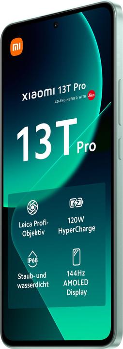 Produktbild Xiaomi 13T Pro (512 GB, meadow green, 6.67", Dual SIM, 50 Mpx, 5G)