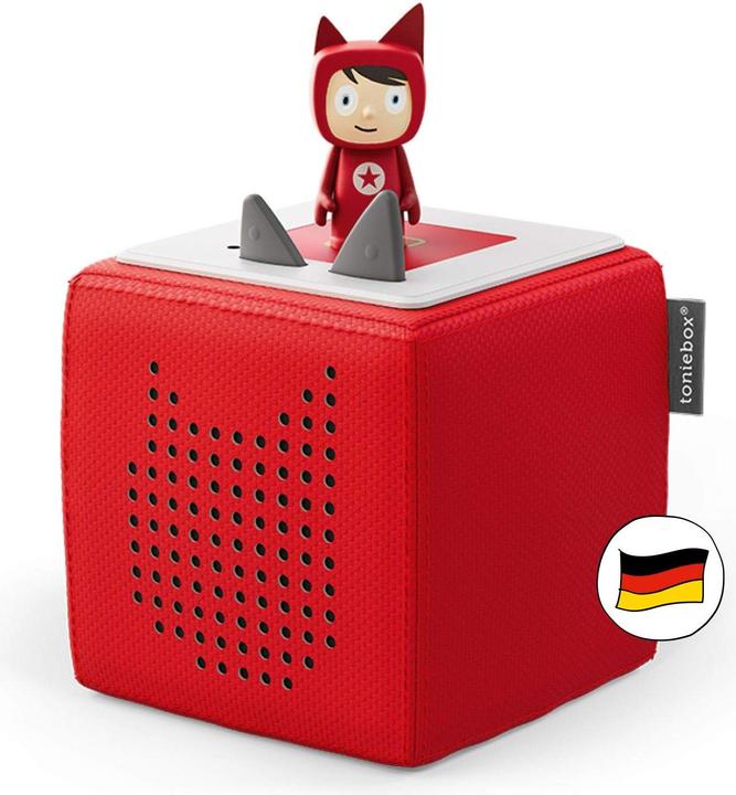 Tonies Toniebox Starterset Rot (Kreativ-Tonie) (Deutsch)