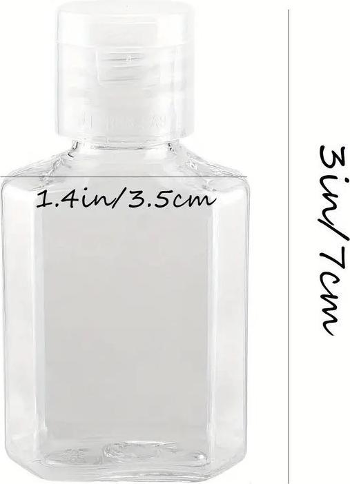 Produktbild Swissdetector 10 X Durchsichtige Plastikflaschen zu 1,01 oz (Flüssigkeitsbeutel)