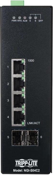 Eaton Switch Gigabit Ethernet industriale gestito a 4 porte Lite - 10/100/1000mbps da -10 a 60 C (4 Porti)