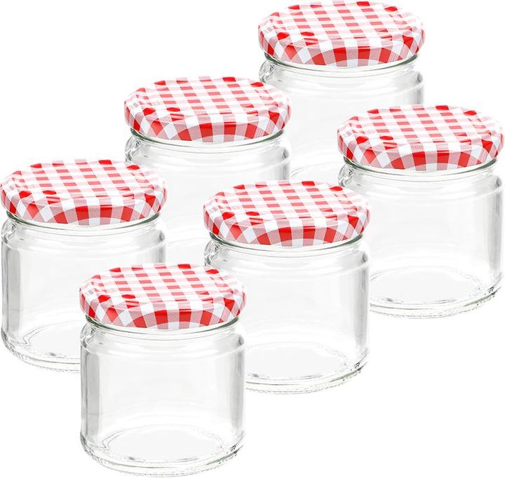 Childhome Einmachglas mit Schraubdeckel (6 Stk., 0.21 l)