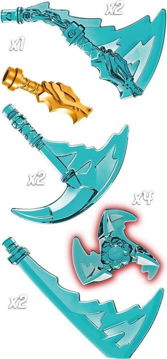 Image du produit LEGO Jeu de bataille : Zane contre Nindroid (71731, LEGO Ninjago)
