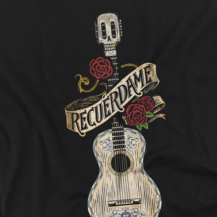 Image du produit La Maison du Coco - T-shirt RECUERDAME FAMOUS GUITAR - Adulte (M)