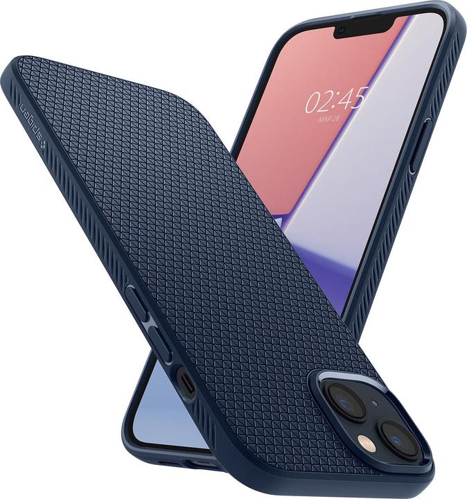 Produktbild Spigen Liquid Air for iPhone 14 navy blue (Apple iPhone 14)