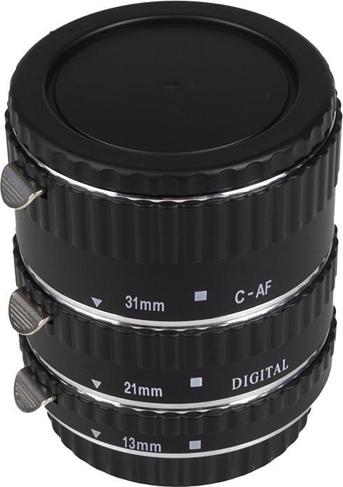 Actual product image Meike Extension Tube Set AF (Macro intermediate ring, Canon EF, Canon EF-S)
