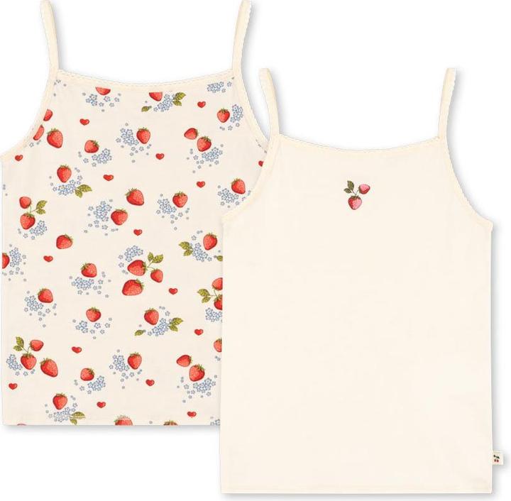 Konges Slojd 2Pack Basic Unterhemden Marmalade Mix