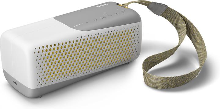 Philips Bluetooth Speaker TAS4807W Weiss (12 h, Akkubetrieb)