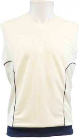 Actual product image Cartasport Boys' cricket waistcoat with contrasting trim (M)