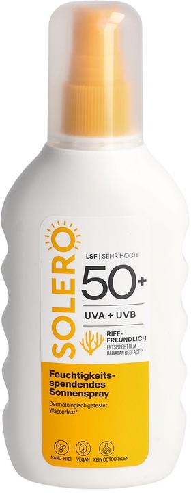 Solero Sonnenspray feuchtig SPF50+ 200ml (Sun spray, SPF 50+, 200 ml)
