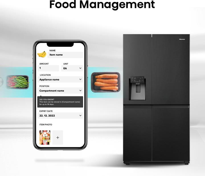 Image du produit Hisense RS818N4TFE NoFrost (632 l)