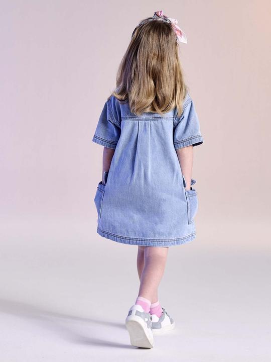 Produktbild Vertbaudet Mädchen Jeanskleid (110)
