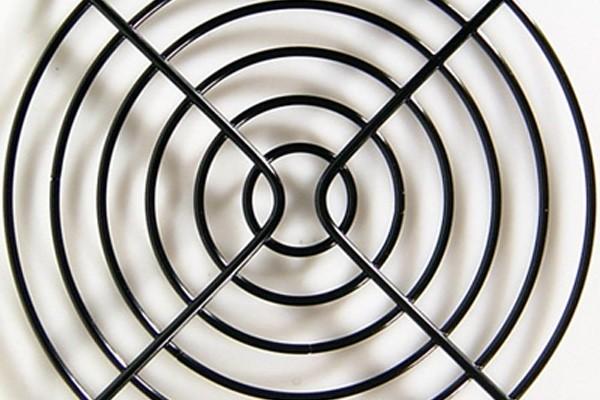 Actual product image Aquatuning Fan grille for axial fan for 92mm black