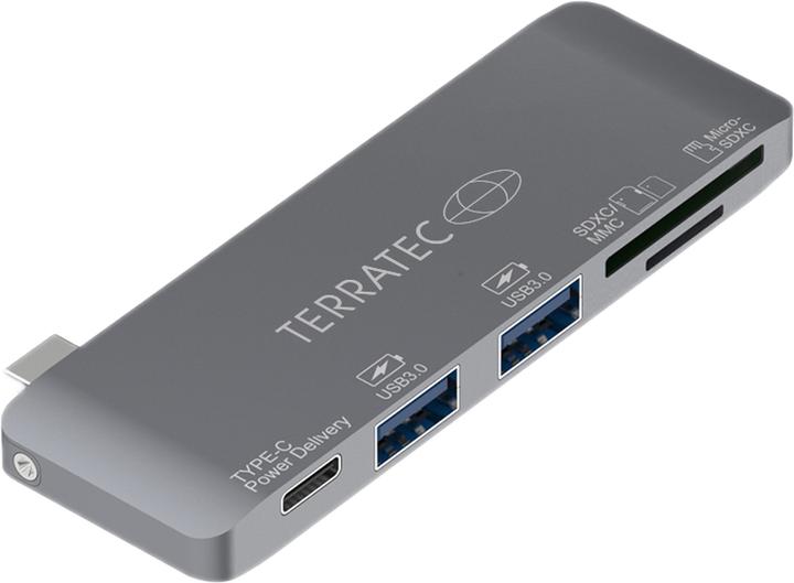Terratec Connect C7 CardReader (Docking port (proprietary), 3 Ports)