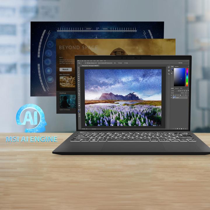 Produktbild MSI Prestige 13 AI Evo (13.30", Intel Core Ultra 5 125H, 32 GB, 1000 GB, CH)