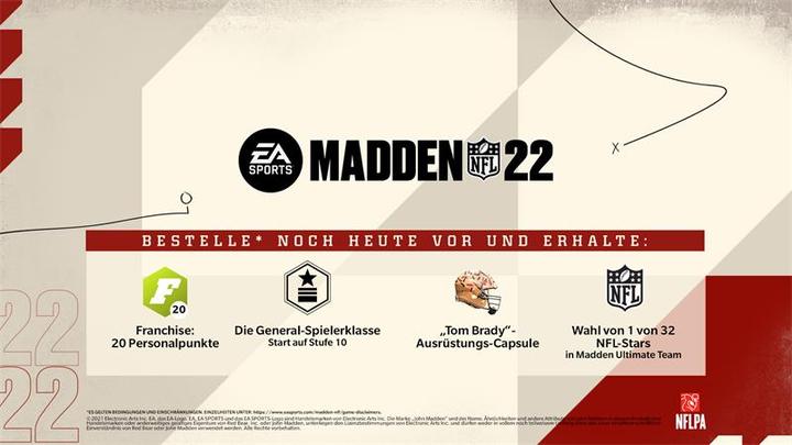 Image du produit EA Games Madden NFL 22 (PS5, EN, IT, DE, FR)