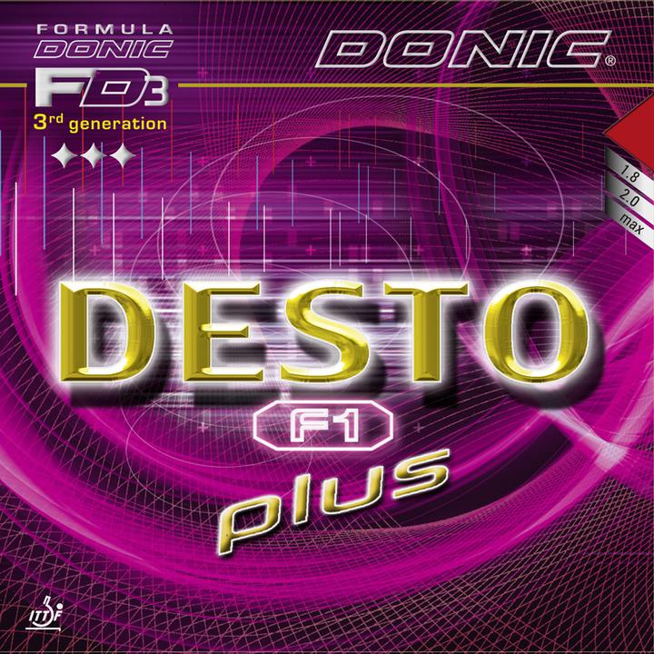Produktbild Donic Desto F1 plus (2 mm)