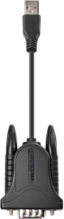 Produktbild Sitecom USB 2.0 to Serial 0,6m black (60 m)