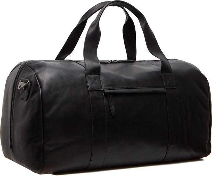 Produktbild The Vegan Cow Chesterfield Brand Leren Weekendtas Zwart Hudson (50 l)