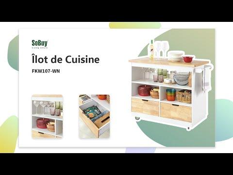 Produktbild SoBuy Kücheninsel