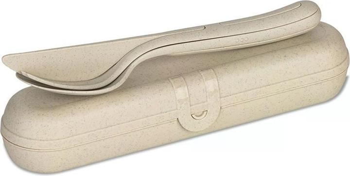 Immagine prodotto Koziol Set di posate KLIKK READY 7070700 sabbia (3 Pezzo/i, Set di posate)