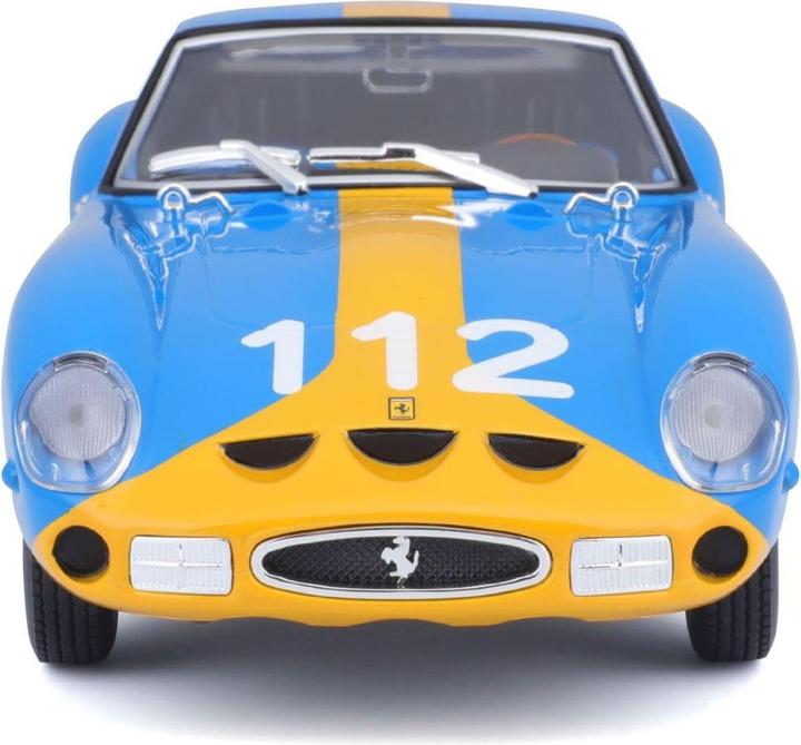Actual product image Bburago Ferrari Racing kit 250 GTO 1/24 blue