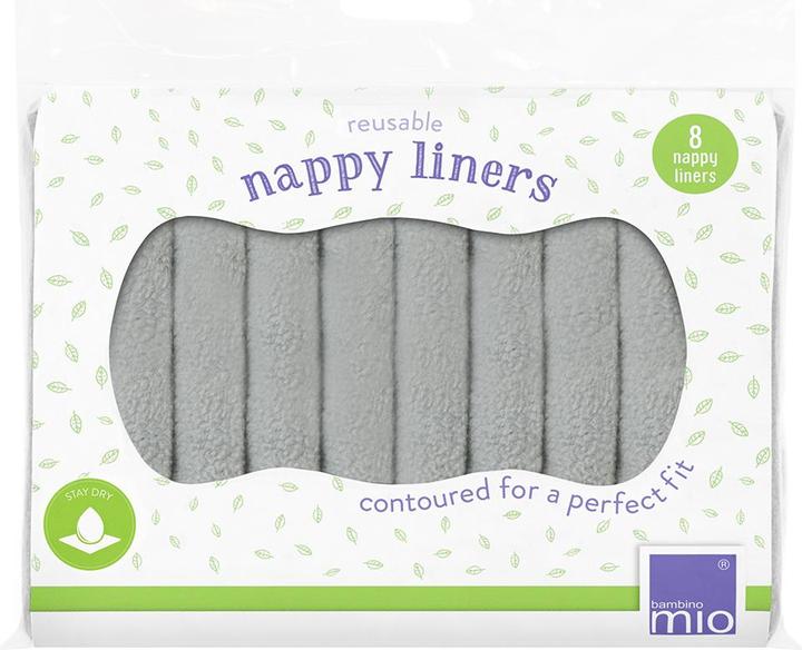 Actual product image Bambino Mio Reusable nappy fleece (One size, 8 Piece)