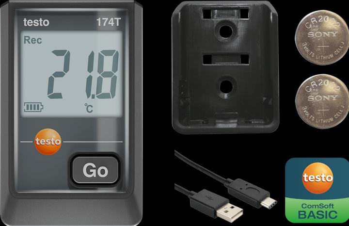 Immagine prodotto Testo Mini-Datenlogger 174 T / USB-C