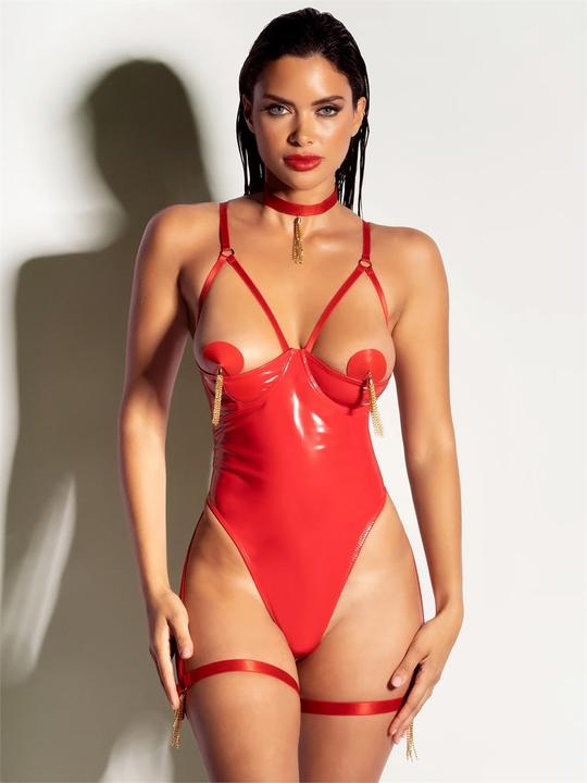Image du produit OhLaLa Cheri Fetish Play Coupe à plateau Teddy (L)
