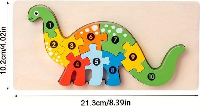 Image du produit Activity Board Puzzle 3D en bois pour enfants, puzzle éducatif, cadeau idéal pour garçons et filles, jouet de