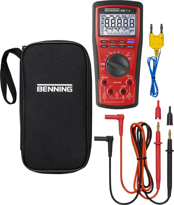 Produktbild Benning TRUE RMS Digital-Multimeter (CAT III 1000V, CAT IV 600V)