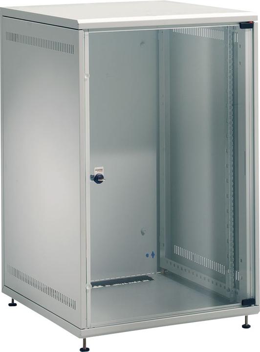 Immagine prodotto Schäfer Shop 48,30 cm (19") NT Mini Rack, 18 U, LxAxP: 570 x 875 x 600 mm, con porta frontale in vetro di (10.86 HE, Rack da 19 pollici)