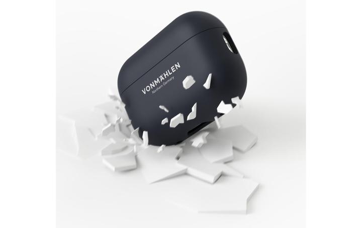 Immagine prodotto Vonmählen Custodia da trasporto Thin AirPods Pro 2 Navy (Manicotto per cuffie)