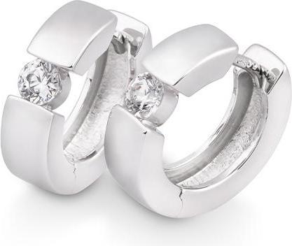 Actual product image Breuning Creoles - BRILL. 0,30 Ct. H/si (750/18 K Gold)
