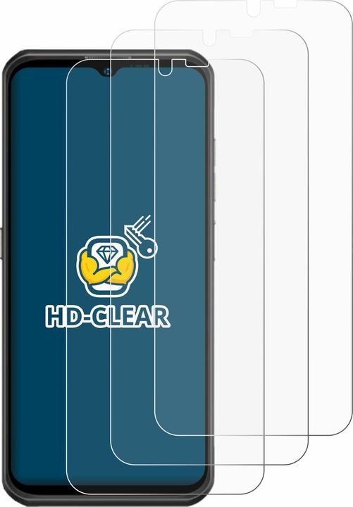 Productafbeelding BROTECT Schutzfolie Displayschutz Displayschutzfolie Folie Klar Transparent (6 Stuk, Ulefone Armor 17 Pro)