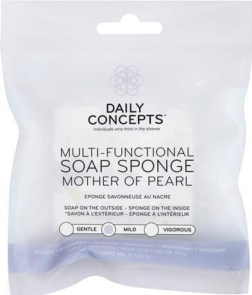 Daily Concepts Multifunktionaler Seifenschwamm Perlmutt-Waschschwamm