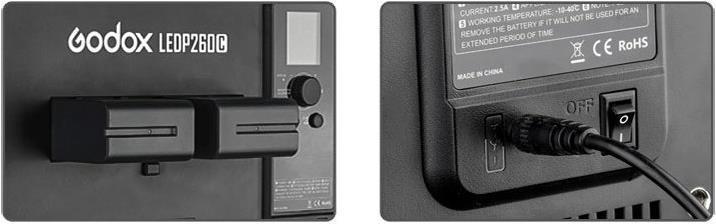 Actual product image Godox LEDP260C (Video light)