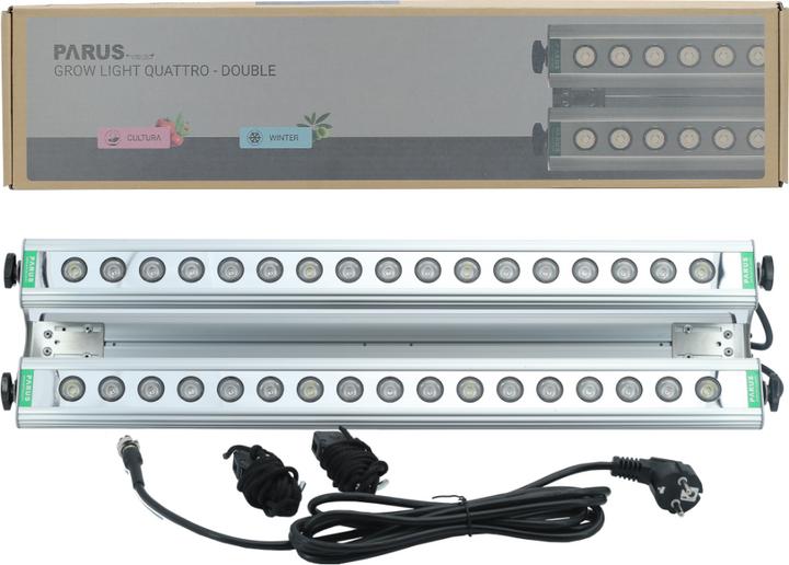 Image du produit Parus by Venso Lampe de croissance GrowLight Quattro 60W, stimulation de la photosynthèse et de la f (LED, 245 V)