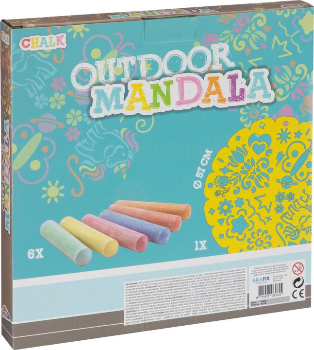 Actual product image Grafix Pavement Chalk Mandala