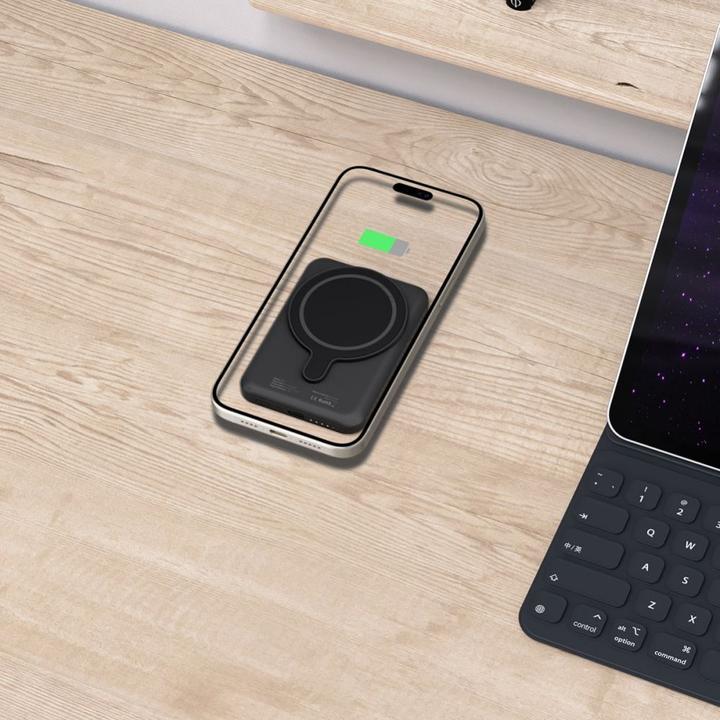 Produktbild Tech Powerbank technischer Schutz PB10 LifeMag 5000 mAh Schwarz (5000 mAh, 15 W)