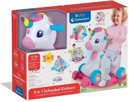 Immagine prodotto Clementoni Unicorno interattivo cavalcabile
