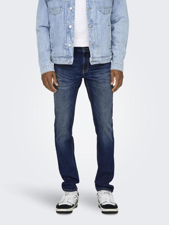 Produktbild Only & Sons ONSLOOM Niedrige Taille Slim Fit Jeans Slim Fit Jeans (W32/L34)