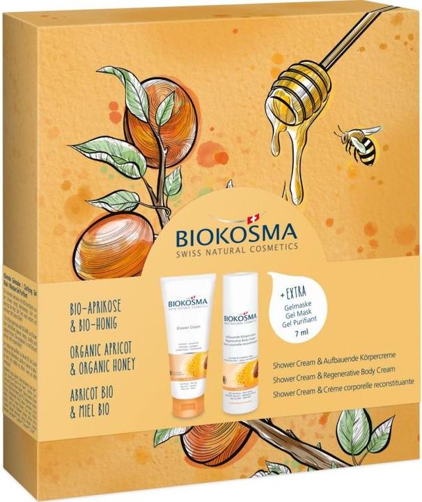 Biokosma Geschenkset 2024 Aprikose Honig (Körperpflegeset)