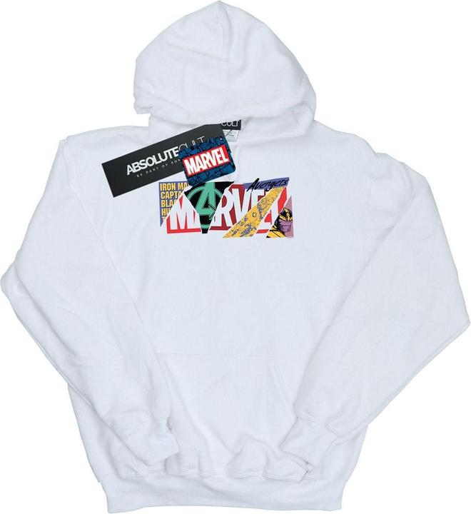 Image du produit - Sweat à capuche COLLAGE LOGO - Femme (S)