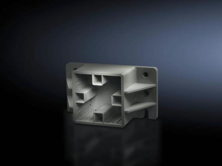 Rittal SV - Rack busbar holder - RAL 9011 (pack of 2)