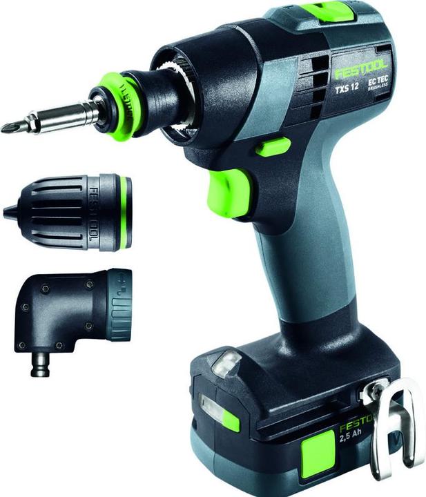 Actual product image Festool TXS 12 2.5 set (Rechargeable battery operated)