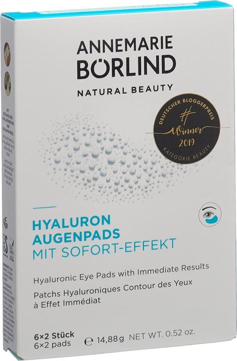 Image du produit Annemarie Börlind Coussinets d'oreille à l'hyaluron pour un confort accru - Effekt (Patchs, 14.88 ml, Journée)