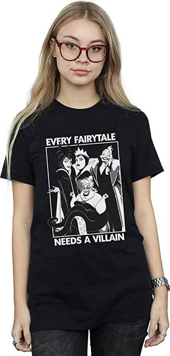Image du produit Disney T-shirt en coton Femme/Ladies Every Fairy Tale Needs A Villain (Chaque conte de fées a besoin d'un (L)