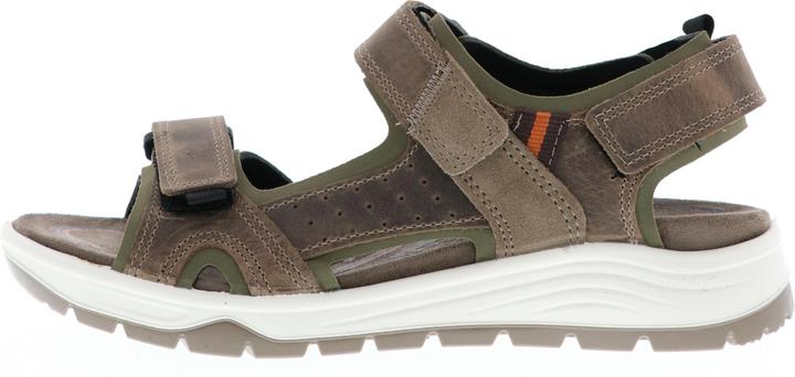 Produktbild Jacalu Damen Herren Trekkingsandalen Outdoorsandalen herausnehmbare Innensohle braun (42)
