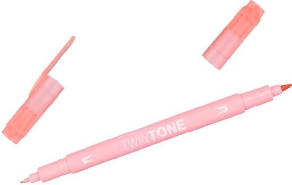 Image du produit Tombow Feutres de coloriage Twintone (61, Pêche Rose Pêche, 1 x)