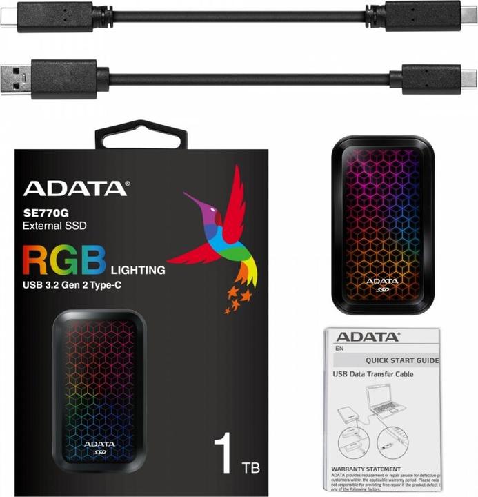 Actual product image Adata SE770G (1000 GB)